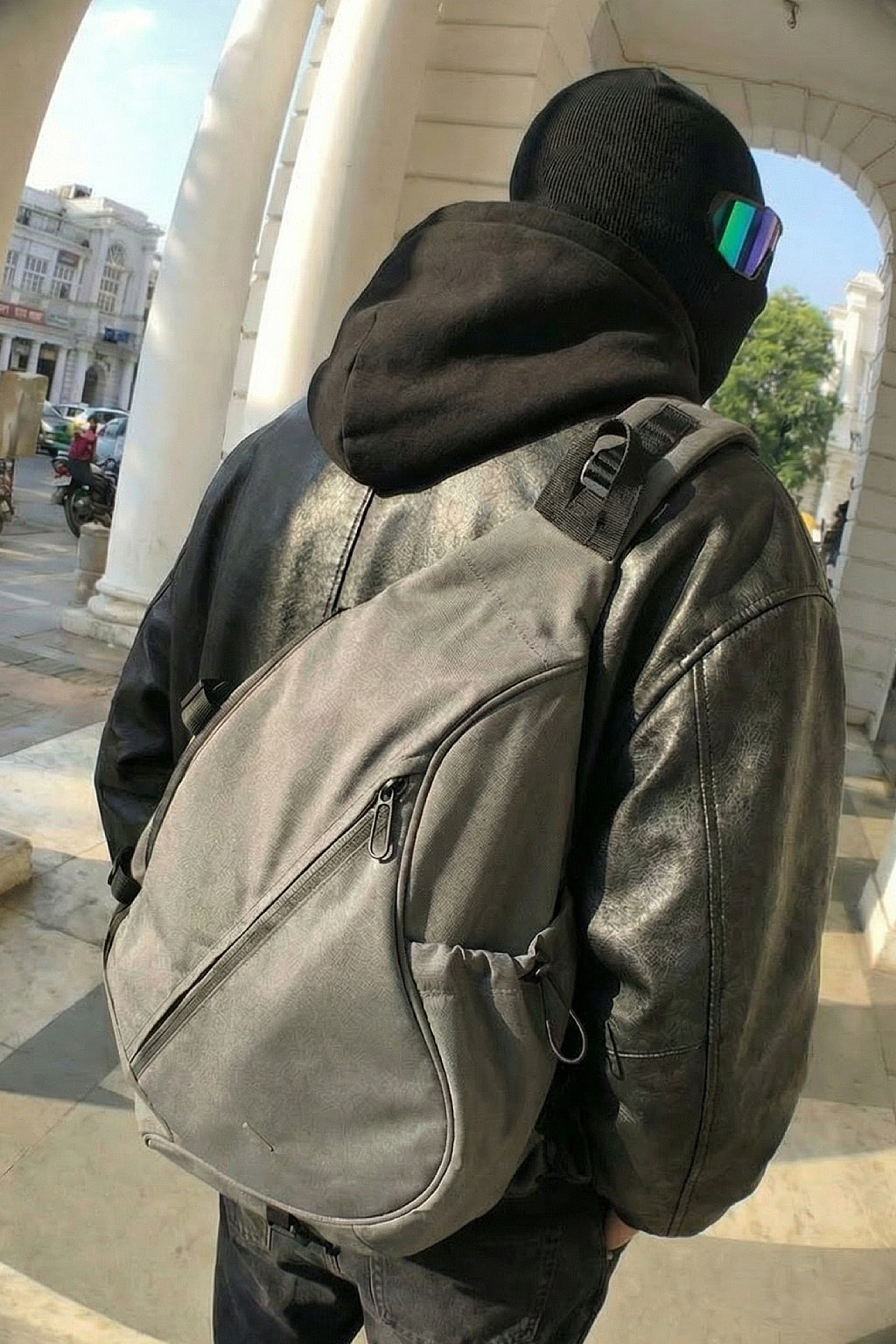 Gorpcore sling bag