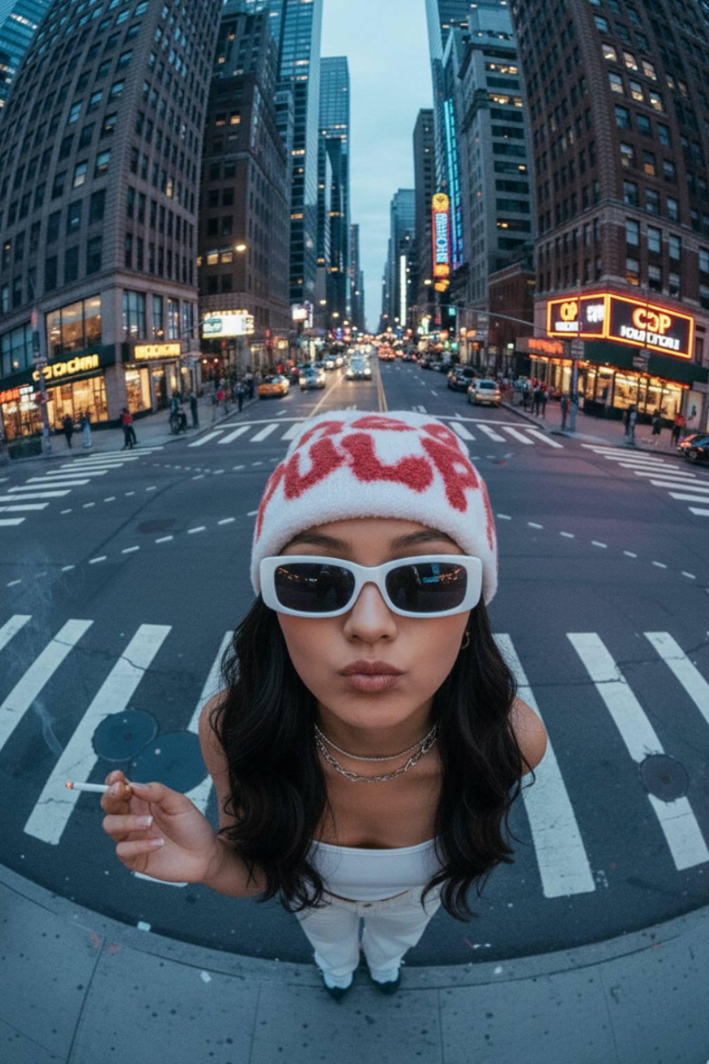 Mohair beanie