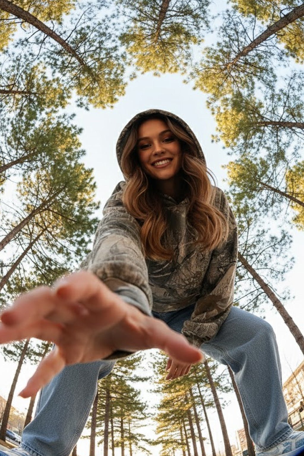 Camo streetwear jacket