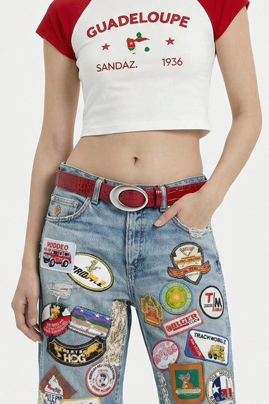 Crocodile belt