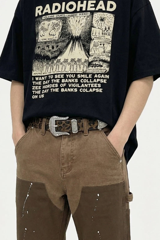 Leopard belt
