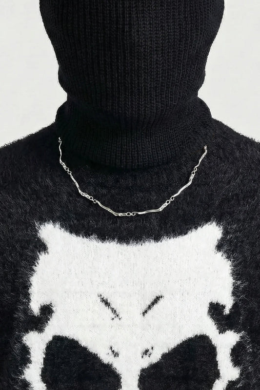 Liquid Silver Necklace