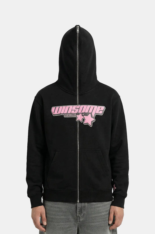Full zip grey hoodie