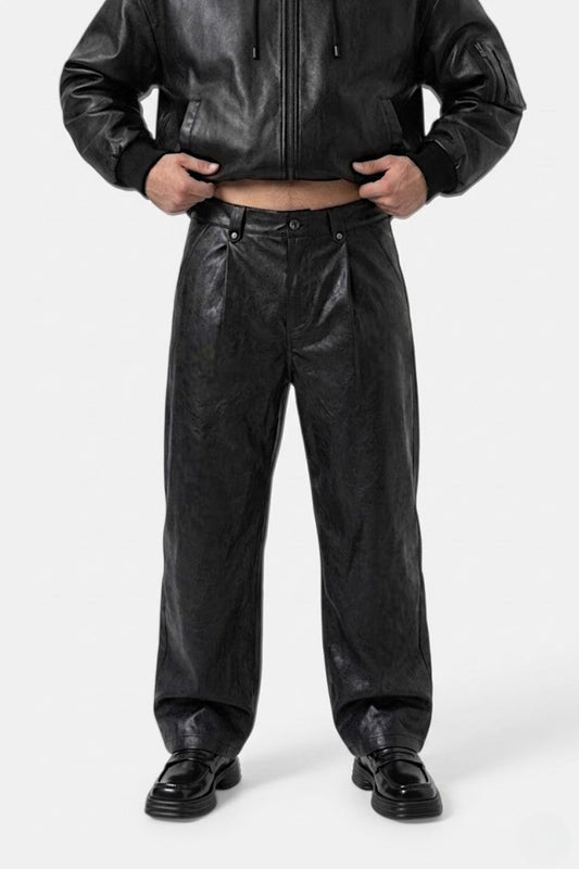 Leather baggy