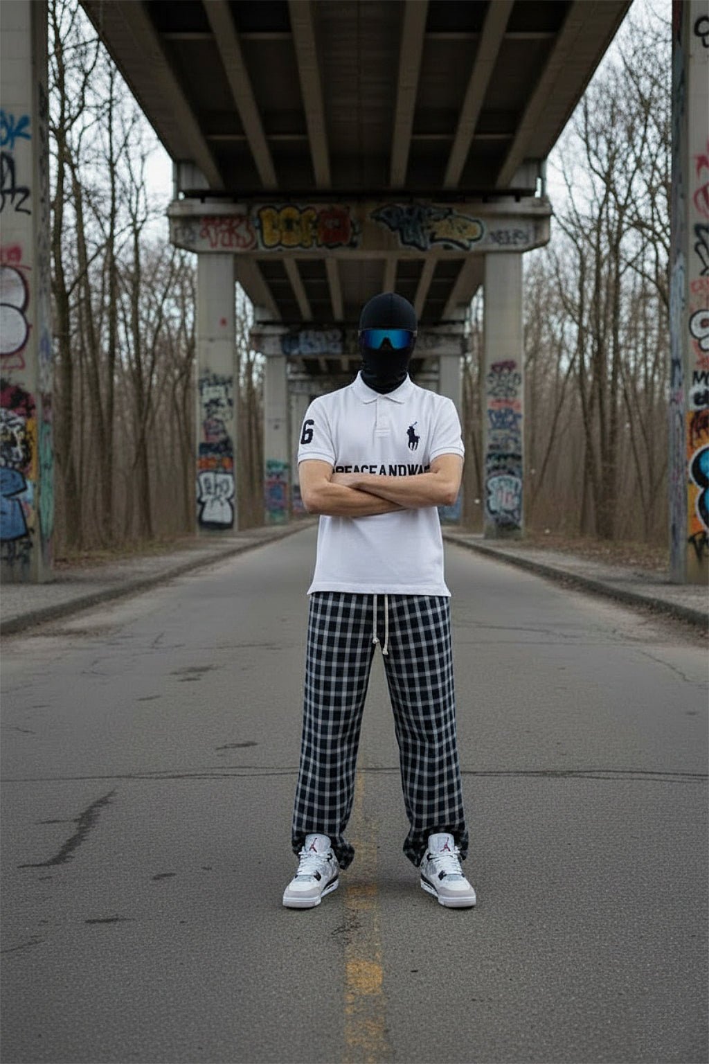 Plaid pants