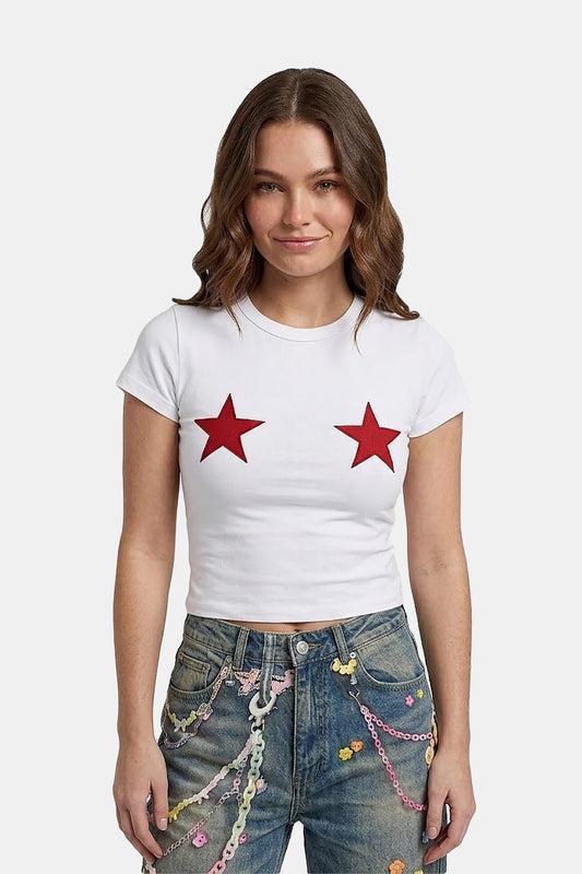 T shirt à étoiles