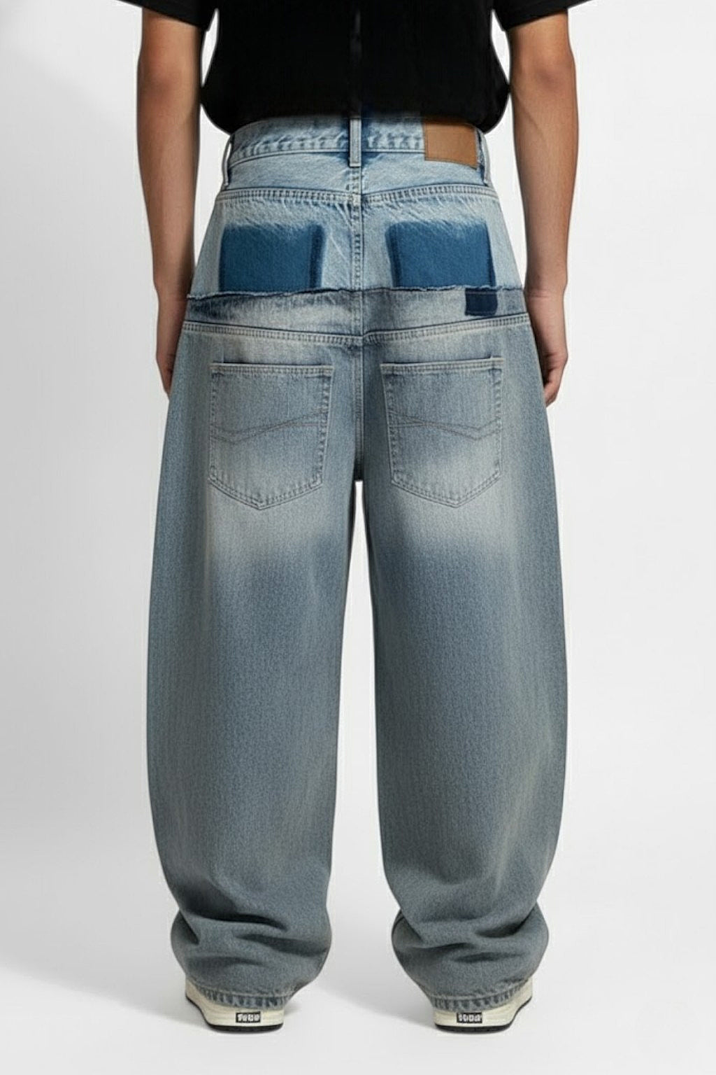 Double waist jeans