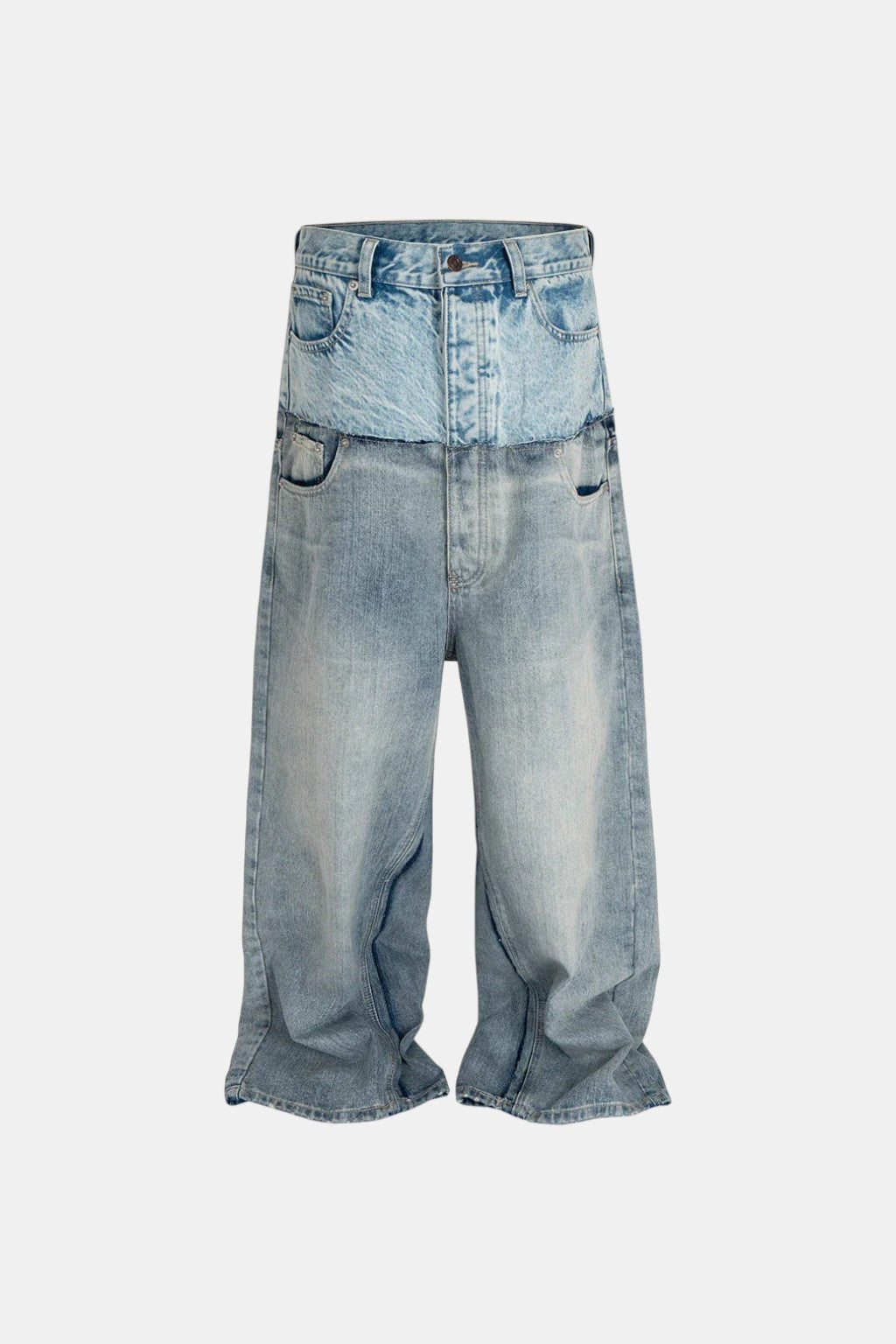 Double waist jeans