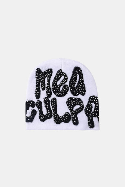 Rhinestone beanie