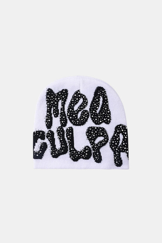 Rhinestone beanie