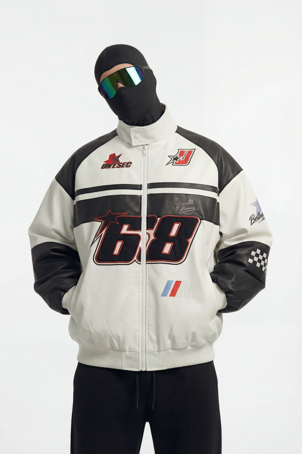 Oversized racing jacket