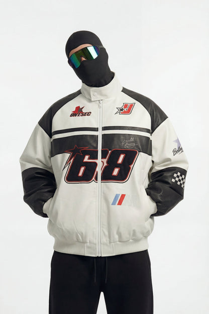 Oversized racing jacket