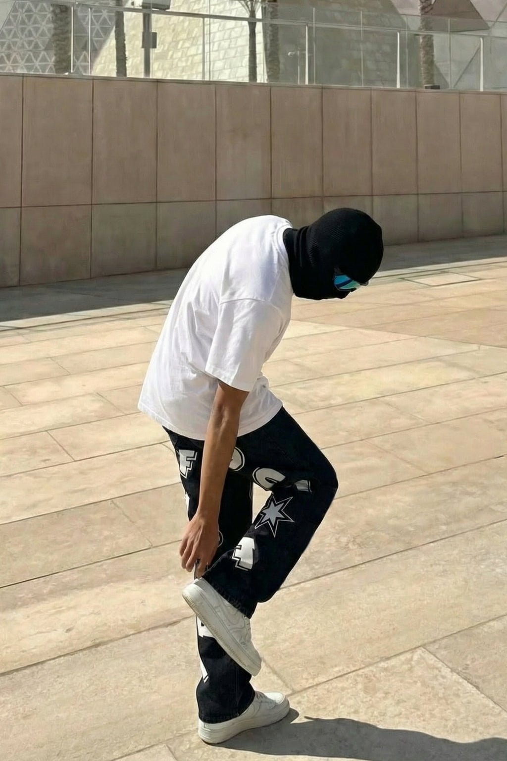 Custom baggy jeans