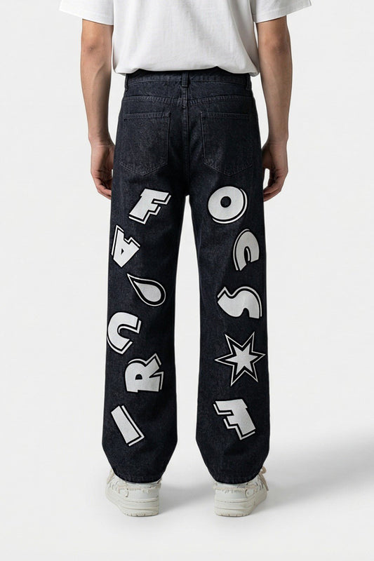 Custom baggy jeans