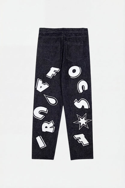 Custom baggy jeans