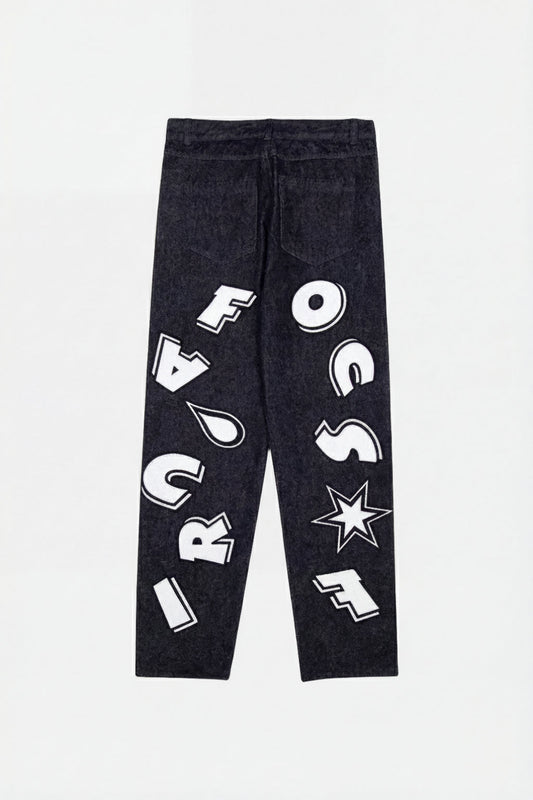 Custom baggy jeans
