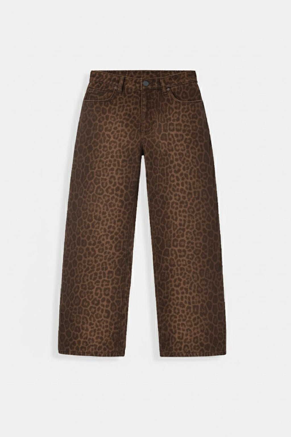 Leopard baggy pants