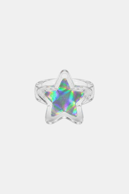 Bague en acrylique