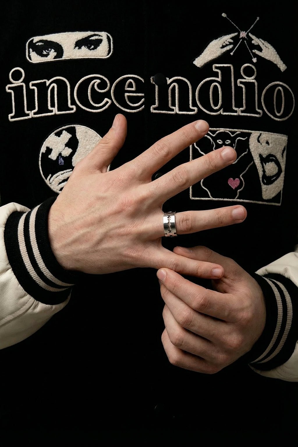 Bague lame de rasoir