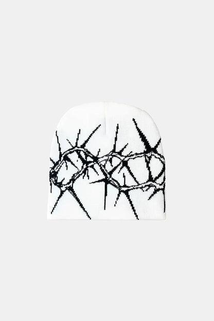 Barbed wire beanie