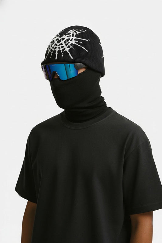 Black beanie Y2K