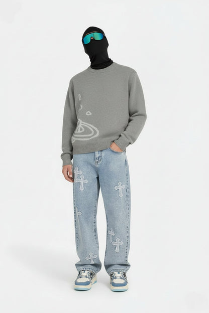 Blue cross jeans