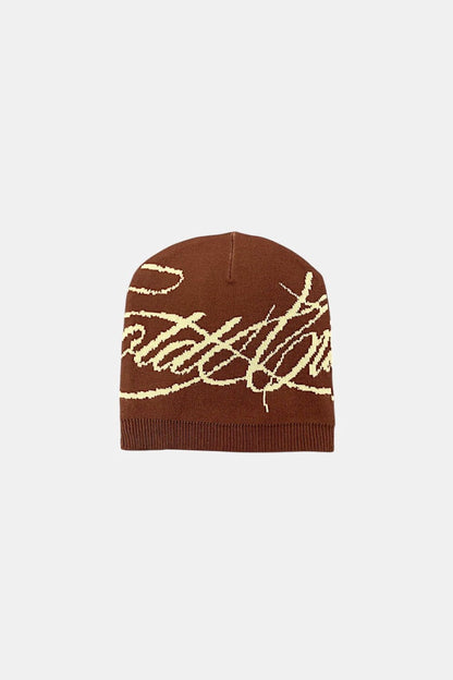 Bonnet calligraphie
