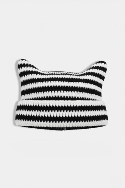 Bonnet chat crochet