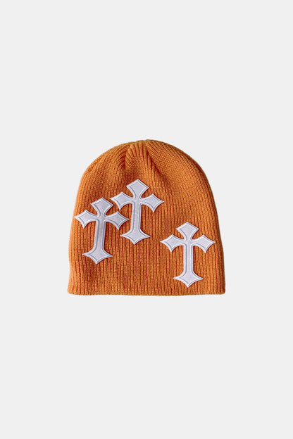 Cross beanie