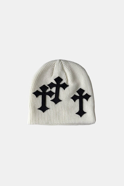 Cross beanie