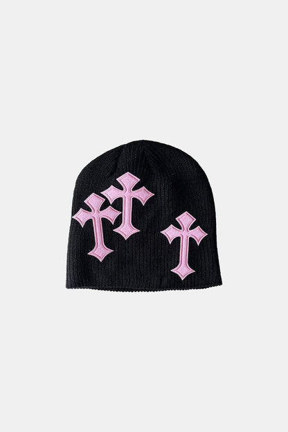 Cross beanie
