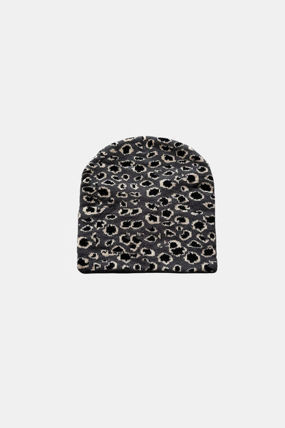 Leopard beanie