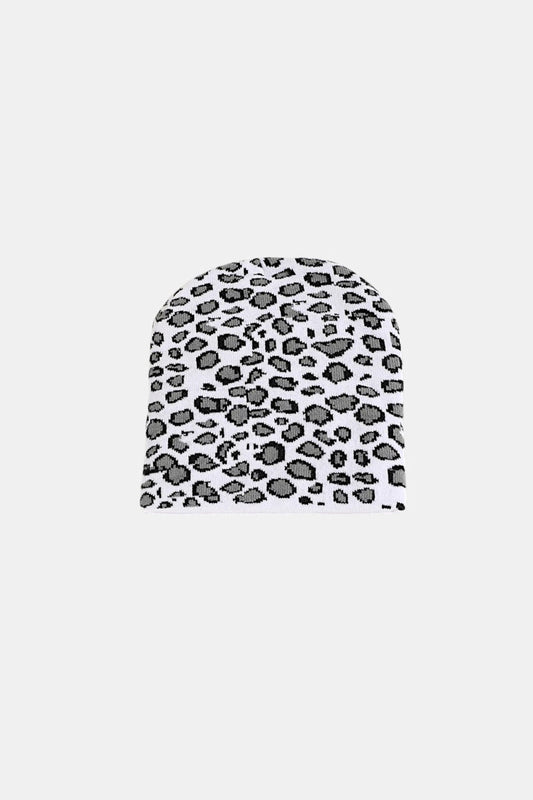 Leopard beanie