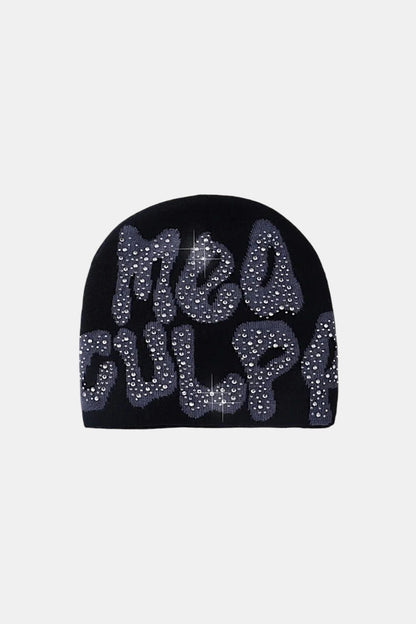 Rhinestone beanie