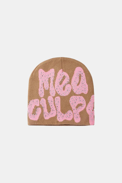 Rhinestone beanie