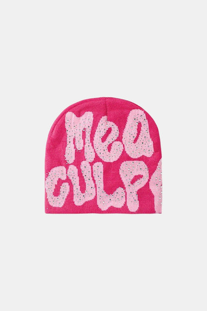 Rhinestone beanie