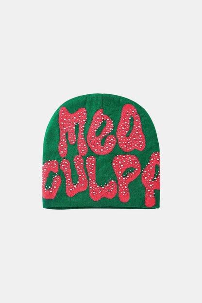 Rhinestone beanie