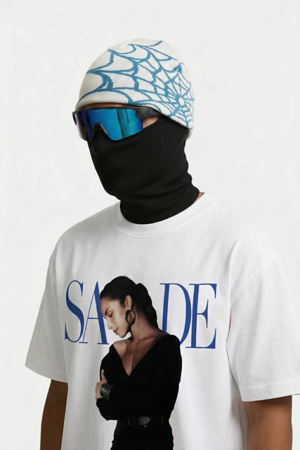 Spider web beanie