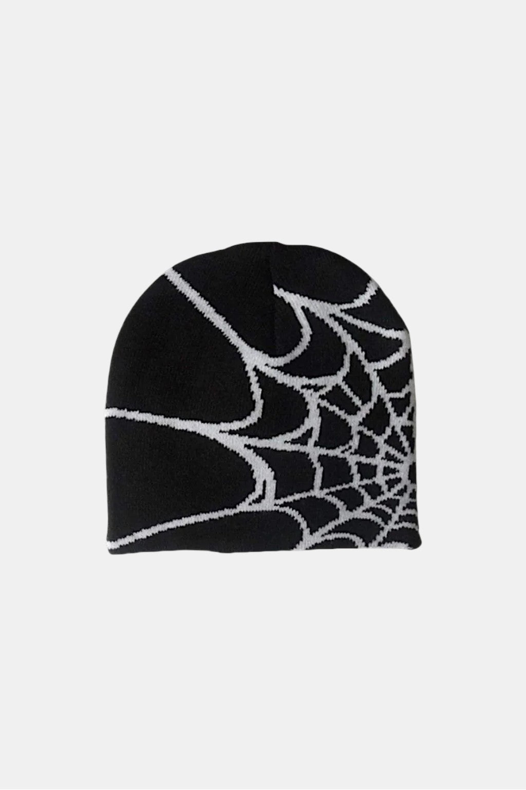 Spider web beanie
