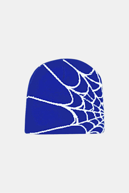 Spider web beanie
