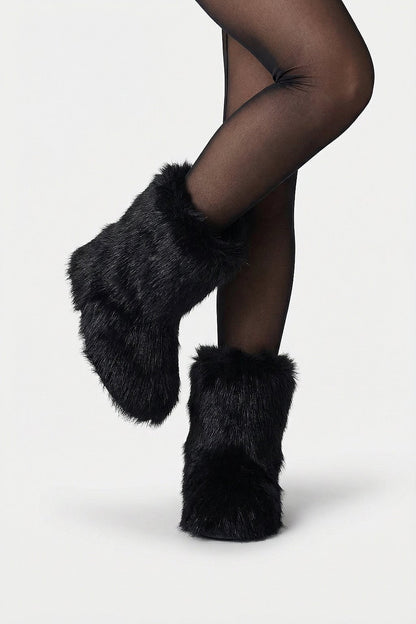 Fur boots