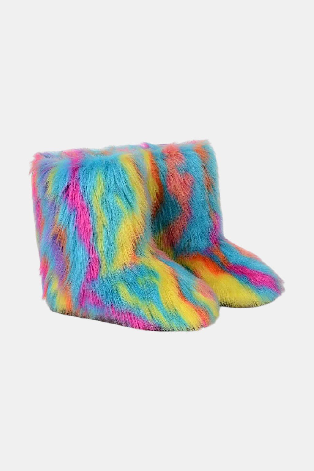 Fur boots