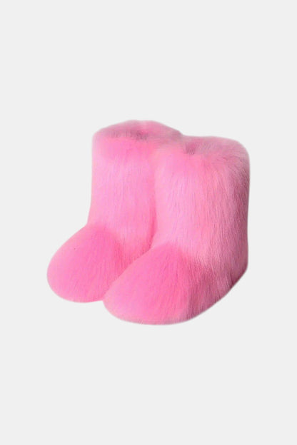 Fur boots