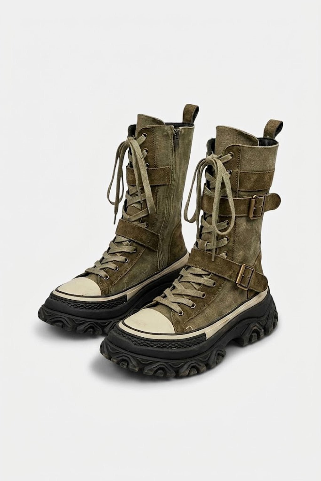 Bottes punk femme