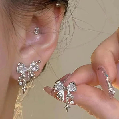 boucle d'oreille noeud