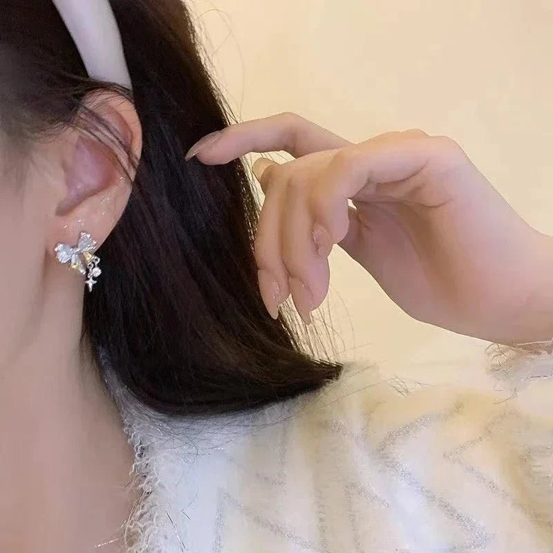 boucle d'oreille noeud