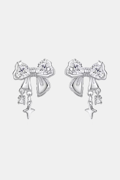 boucle d'oreille noeud