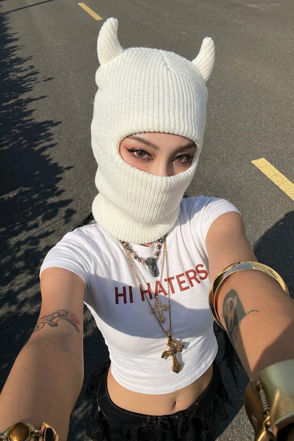 Horn balaclava