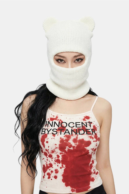 Bear ear balaclava