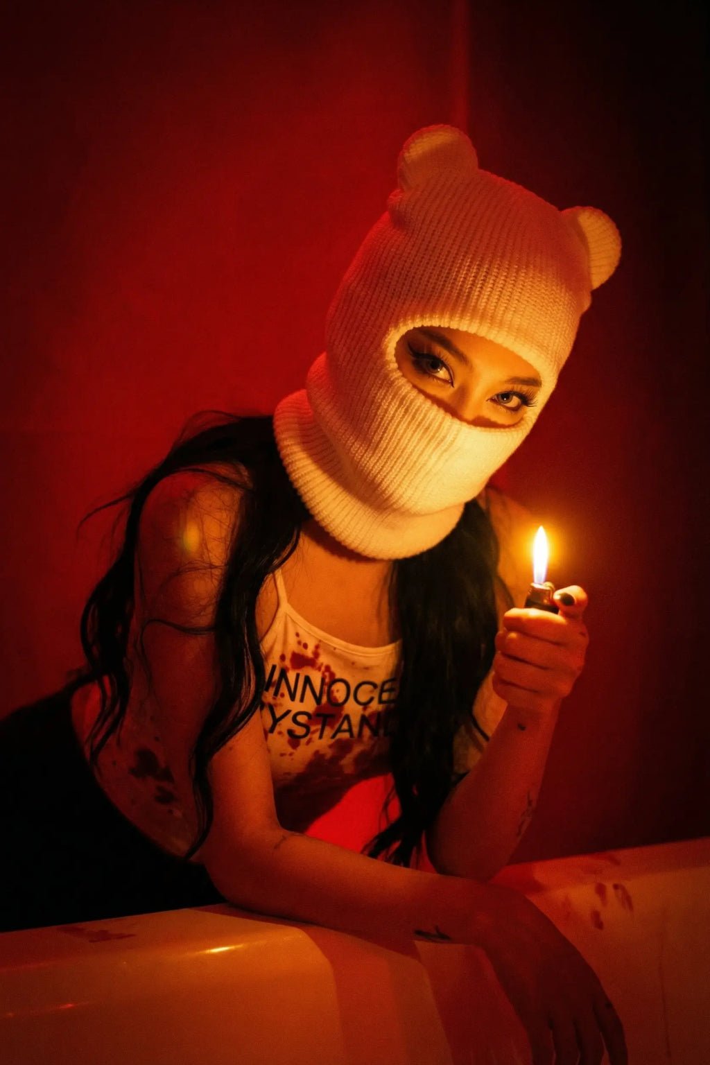 Bear ear balaclava